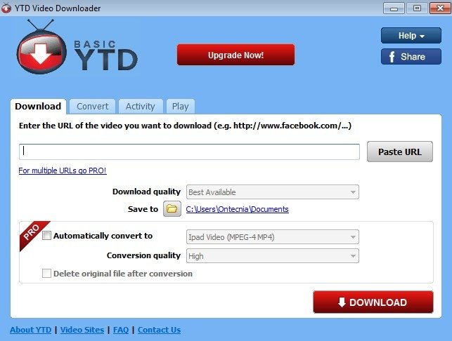 YTD Video Downloader 7.6.2.1 For PC