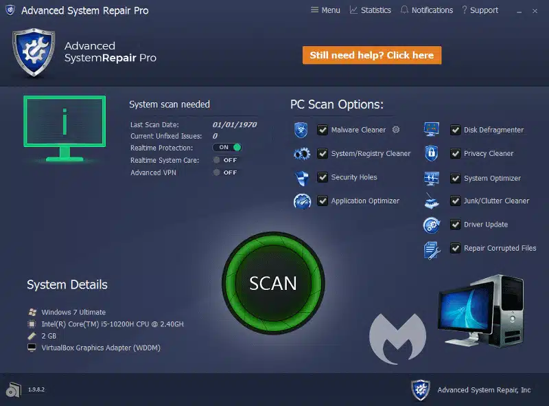 Advanced System Repair Pro Preactivated For Windows