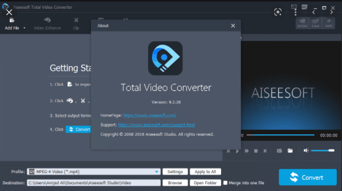 Aiseesoft Total Video Converter Crack + Keygen [2023]